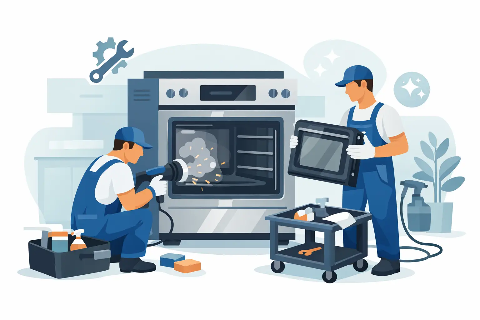 Professional Oven Refurbishment Process