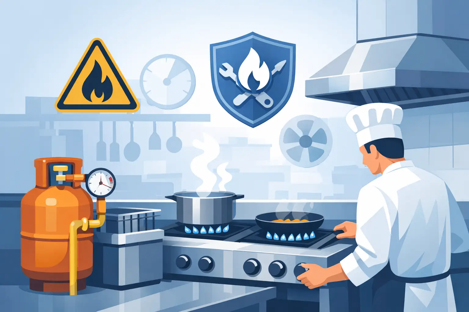 Guide to Commercial Gas Safety for UK Kitchens