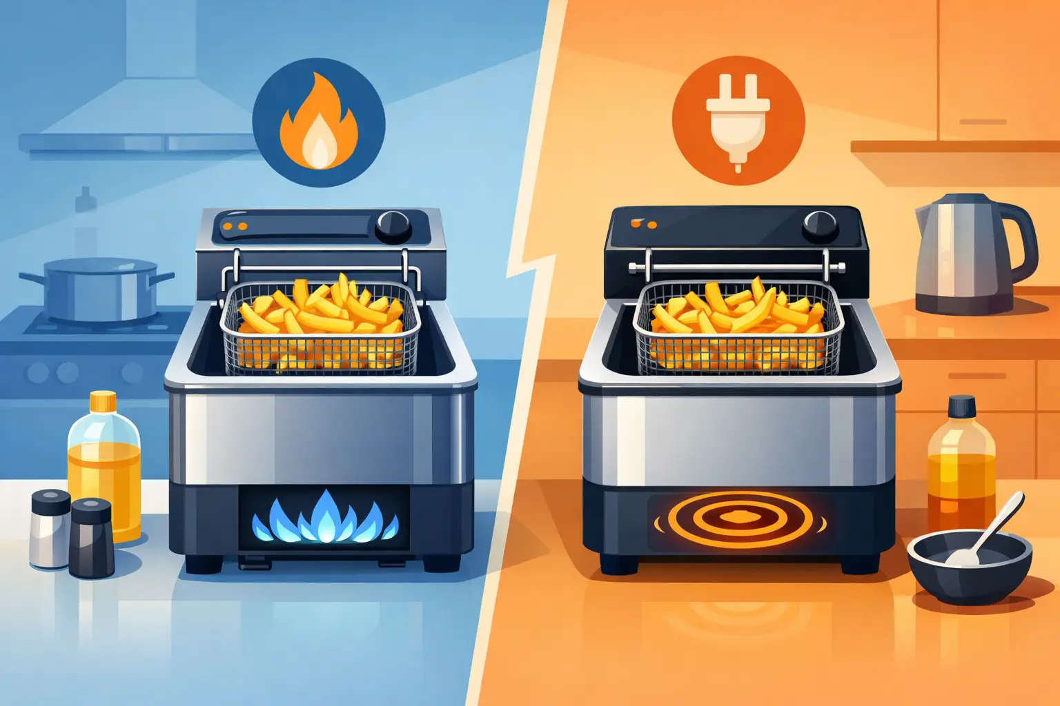 Gas Fryer Versus Electric Fryer for Your Kitchen