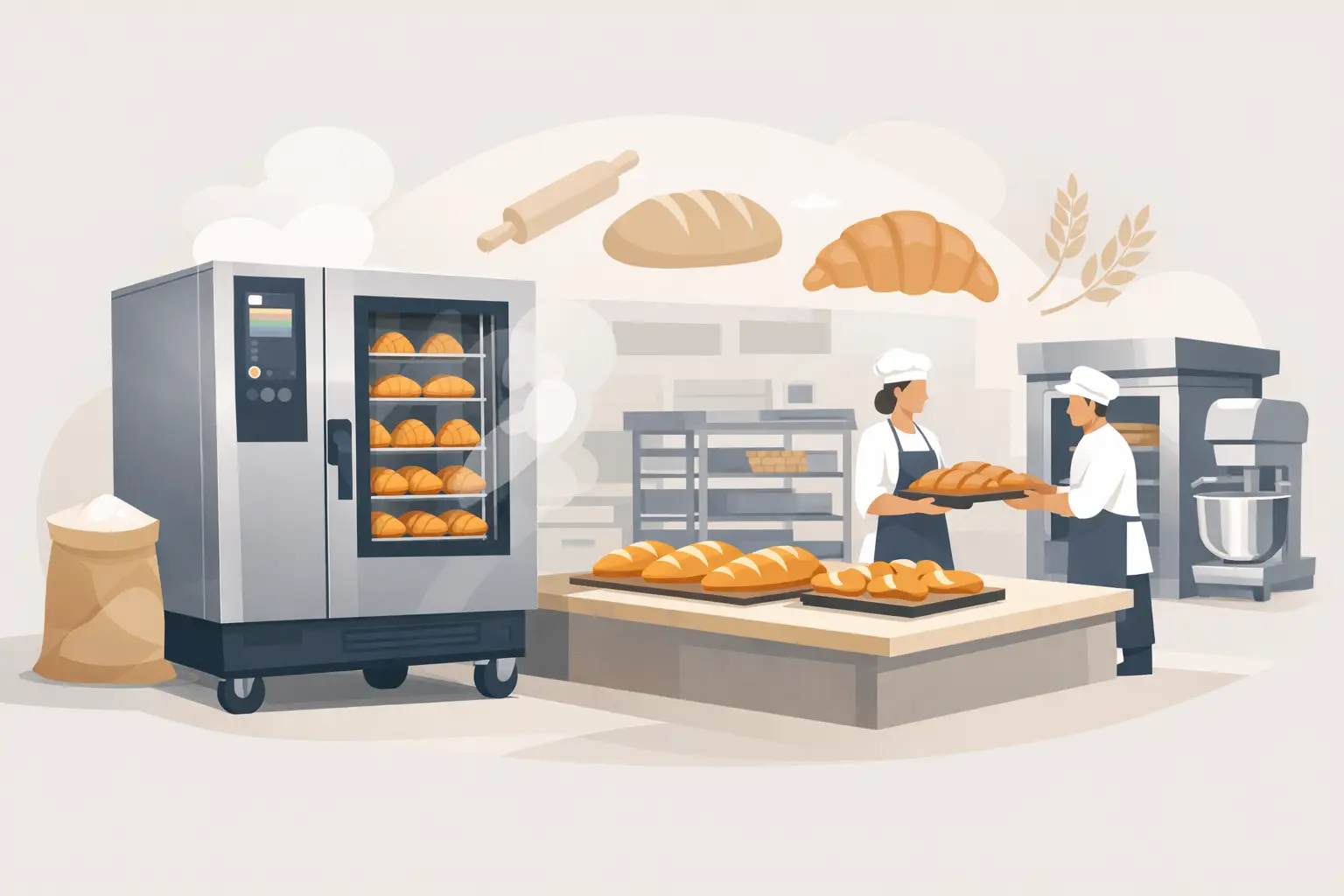 Rational SelfCookingCenter for Modern Bakeries