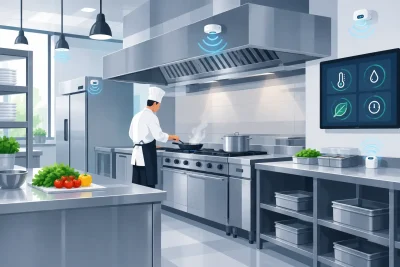 Smart Kitchen Sensors for Commercial Kitchens